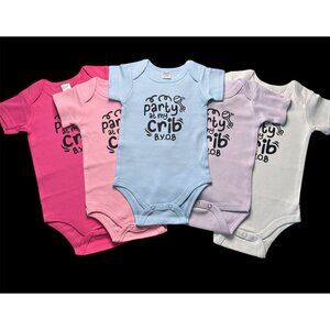 Party at My Crib Infant Onesie * ALWAYS BRAND NEW*